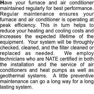 Have your furnace and air